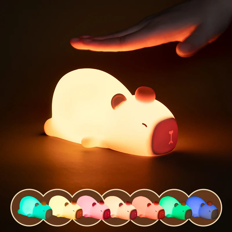 Capivara de Silicone LED